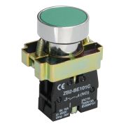 Кнопка LAY5-BA31 без подсветки зеленая