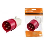 Вилка переносная ССИ-024 32А 3Р+РЕ 380В IP44 ТДМ