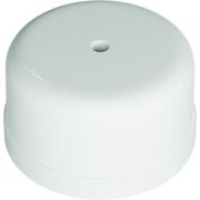 Ретро «Усадьба» Коробка распред пласт D80х33 БЕЛЫЙ