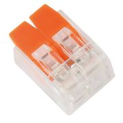 ВАГО 221-412 2х(0,2-4,0мм2) с рычаж. прозрач. SmartBuy