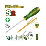 Отвертка крестовая PH2 150мм ударная S2 JADEVER JDQJ2226