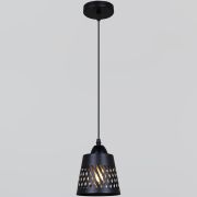 Люстра подвес Reluce 40W Е27 металл черный 06172-0.9-01 BK