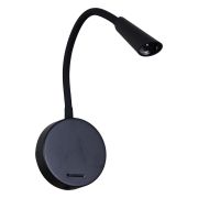 Бра Reluce LED 5W черный/гибкий 86204-9.2-001MN BK