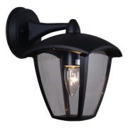 Светильник-фонарь настенный Reluce 40W Е27 IP54 металл черный 08301-9.2-001SJ Top mount BK