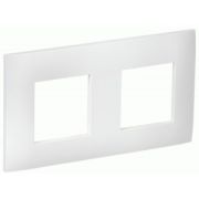 Рамка 2-м SKANDY SK-F02W арк. бел. ИЭК