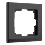 Рамка 1-м Веркель черный W0011808